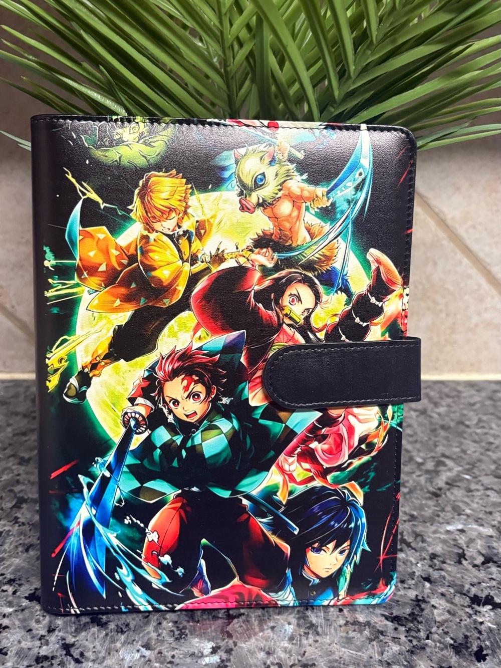 Demon slayer Anime Custom  A5 Binder with 50 lined paper included